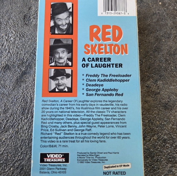 Red Skelton VHS Collection - 4 Tape Box Set NIB Factory Sealed + Bonus Tape - Picture 6 of 7